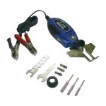 Ascutitor electric pentru lant de drujba, portabil, tensiune alimentare 12V domadi