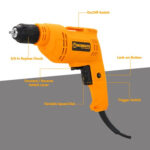 Masina de gaurit Worksite, 450W, 10mm, 3300 Rot pe minut Domadi