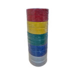 Banda izolier PVC 18 mm, 20m rola diferite culori, 10 buc / set Domadi