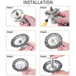 Disc Pentru Motocositoare, Tip Perie De Sarma, 150mm - imagine 5