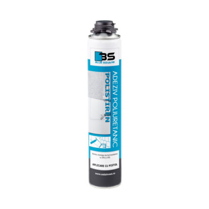 Adeziv poliuretanic pentru polistiren - aplicare cu pistol (750ml) Domadi