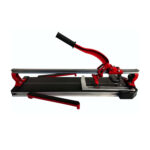 Aparat de taiat gresie si faianta cu laser, 600 x 19 mm, baza turnata, doua directii, cu rulmenti, maner armat Domadi