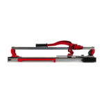 Aparat de taiat gresie si faianta cu laser, 600 x 19 mm, baza turnata, doua directii, cu rulmenti, maner armat Domadi