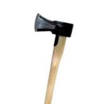Topor forjat pentru despicat cu protectie 2.5kg coada lemn Domadi