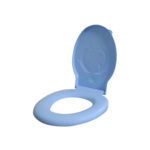 Capac wc bleu din plastic Alb Domadi