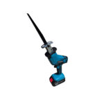 Fierastrau tip Soricel Electric, Fara fir, pentru toaletat Gradina, cu 2 Acumulatori 24V Domadi