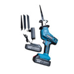 Fierastrau tip Soricel Electric, Fara fir, pentru toaletat Gradina, cu 2 Acumulatori 24V Domadi