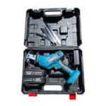 Fierastrau tip Soricel Electric, Fara fir, pentru toaletat Gradina, cu 2 Acumulatori 24V Domadi