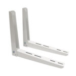 Set 2 console rabatabile 500 x 550 mm, suporți pentru montaj aer condiționat Domadi