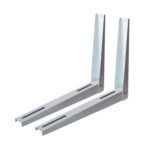 Set 2 console rabatabile 500 x 550 mm, suporți pentru montaj aer condiționat Domadi