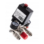 Presostat universal pt compresor, cu regulator de presiune si manometru Domadi