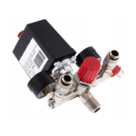Presostat universal pt compresor, cu regulator de presiune si manometru Domadi