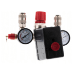 Presostat universal pt compresor, cu regulator de presiune si manometru Domadi