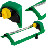 Aspersor oscilant metal cu plastic pentru gradina, 18 orificii, raza pulverizare de 10-15m, 460x150x140cm Domadi