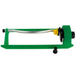 Aspersor oscilant metal cu plastic pentru gradina, 18 orificii, raza pulverizare de 10-15m, 460x150x140cm Domadi