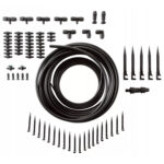 Kit de irigare prin picurare, pentru 35 plante, 30m, 80piese Domadi