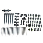 Kit de irigare prin picurare, pentru 35 plante, 30m, 80piese Domadi