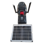 Cameră Solară WiFi 2 Obiective Full HD, PTZ 260°, 6000mAh Domadi