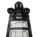 Lampă Solară LED cu Cameră WiFi 4 Obiective, PTZ, Telecomandă Domadi