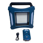 Lanternă LED Multifuncțională 1500 Lumeni, Roșu-Albastru Domadi